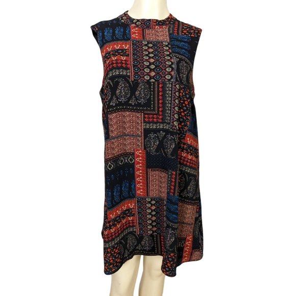 Wrangler sleeveless‎ mini Tunic summer dress size L - Picture 1 of 8